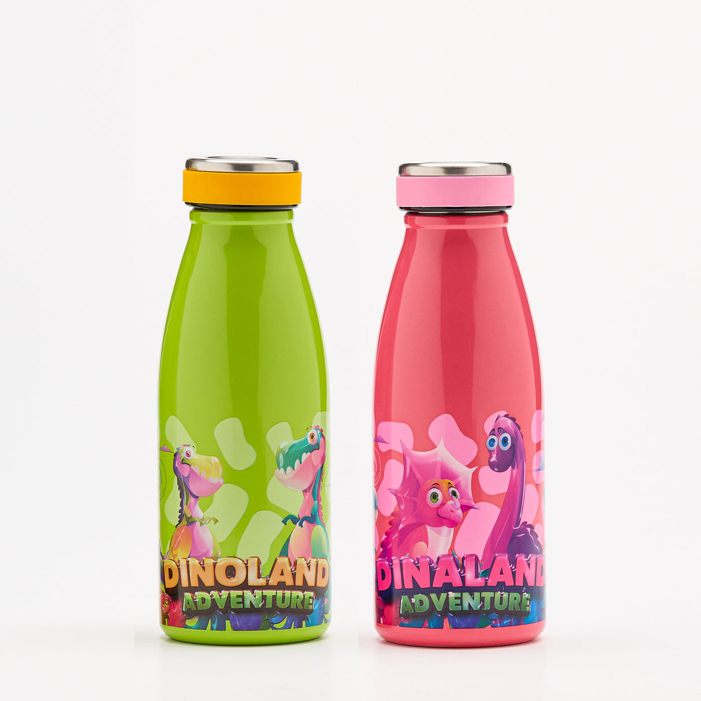 Botella cantimplora infantil de tritan 500ml en caja de Water Revolution  'Dinosaurio' - Regaliz Distribuciones Español